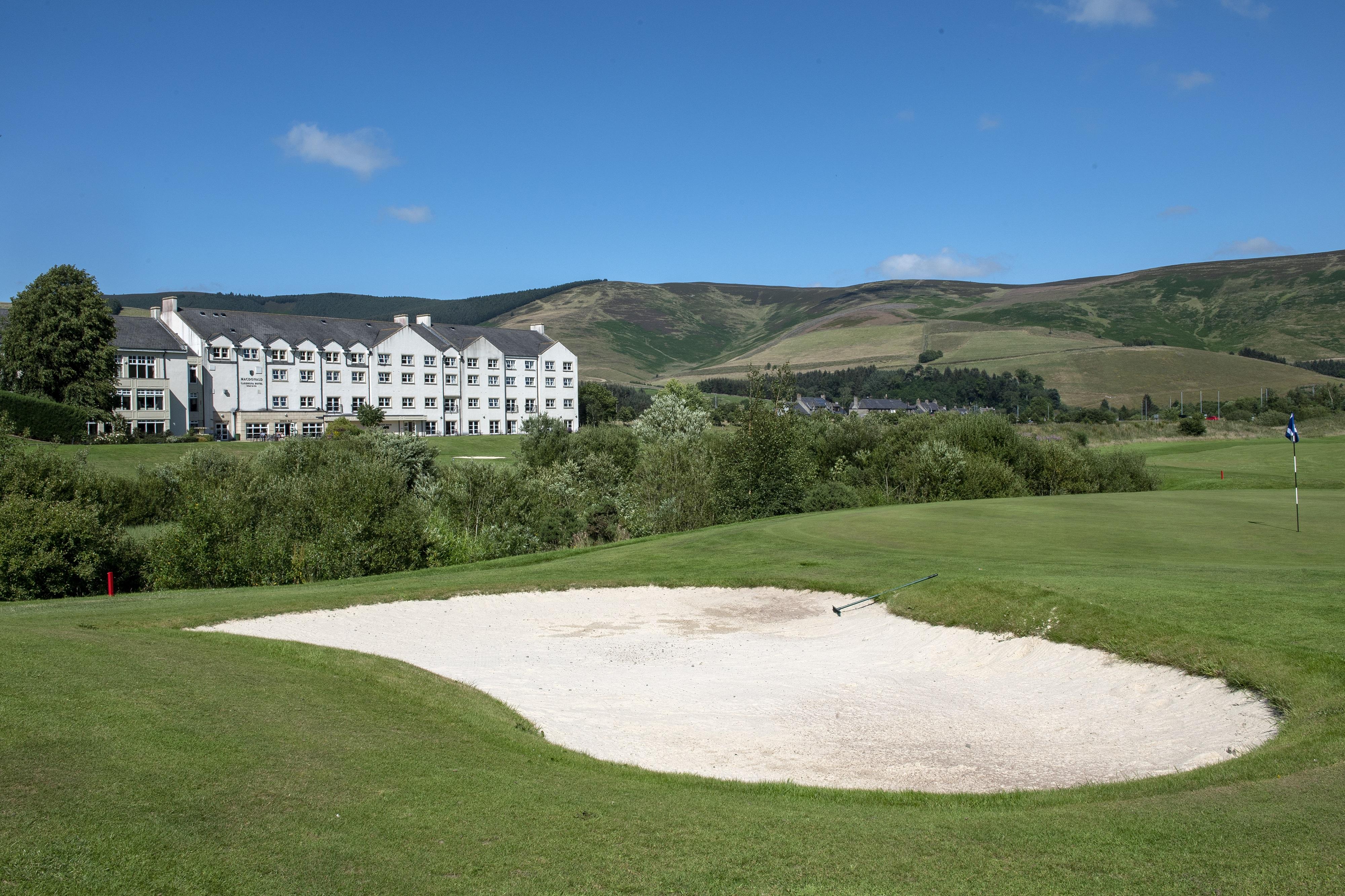 Macdonald Cardrona Hotel, Golf & Spa Peebles Exteriör bild