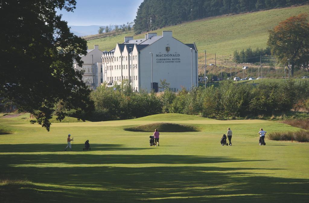 Macdonald Cardrona Hotel, Golf & Spa Peebles Exteriör bild